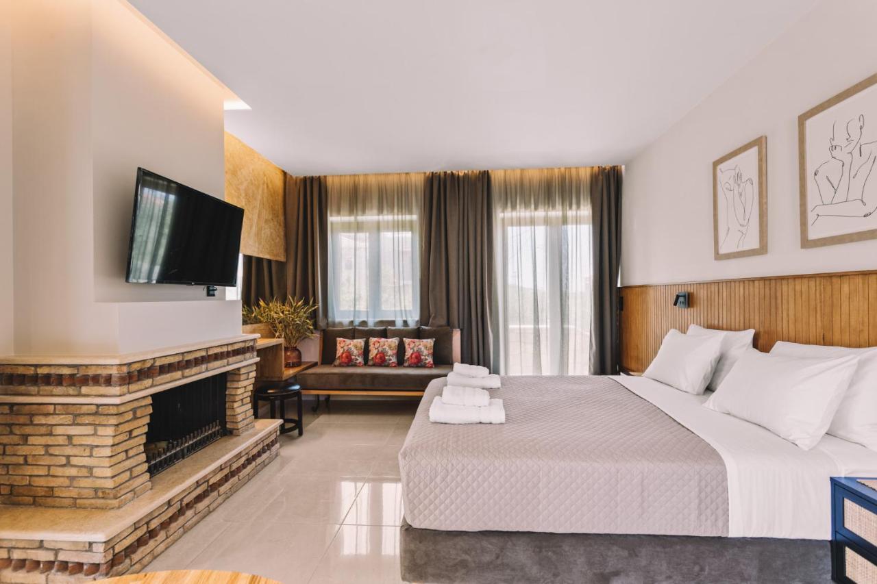 Bonos Apartments Stoupa Luaran gambar